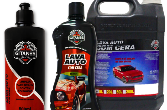 LAVA AUTO COM CERA