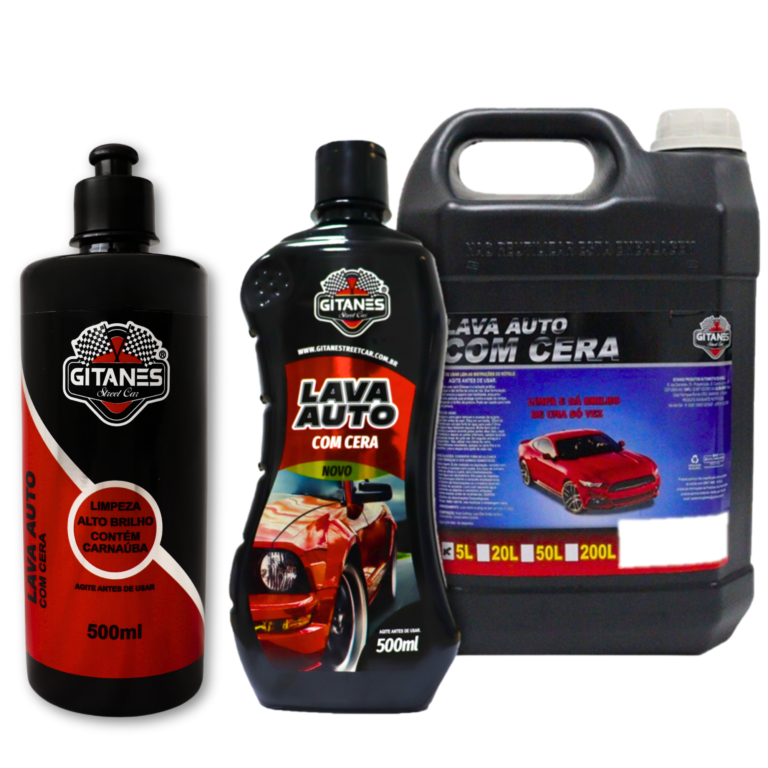 LAVA AUTO COM CERA